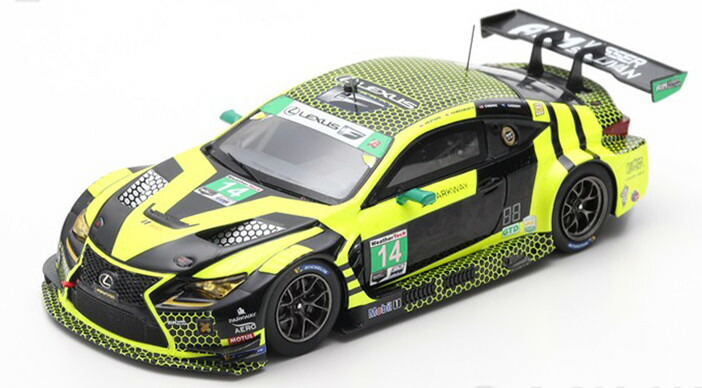 1/43 Spark RC F GT3 坂東レーシング ニュル2019 楽天市場】スパーク 1/43 レクサス RC F GT3 #18 ニュルブルク