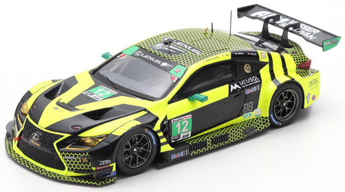 楽天市場】スパーク 1/43 レクサス RC F GT3 14番 デイトナ24時間耐久 