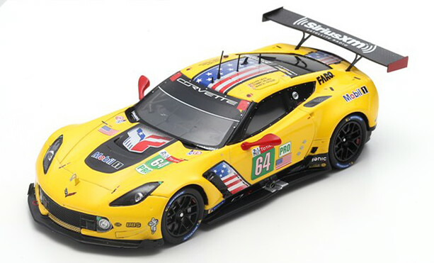 楽天市場】スパーク 1/43 シボレー コルベット C8 2020 ブラック