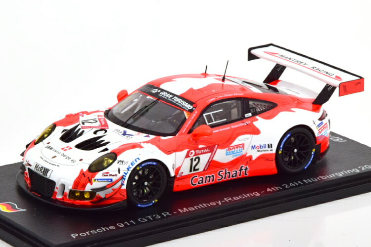 お手頃価格 24h 12 No R Gt3 911 Porsche 1 43 Spark 500台限定 19 ニュルブルクリンク24時間耐久レース 12 Gt3r 911 ポルシェ 1 43 スパーク Nuerburgring Pcs 500 Edition Limited 19 Sg524 Www Satiscan Com