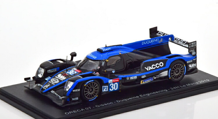 スパーク 1/43 オレカ 07 ギブソン #30 ル・マン24時間耐久レース 2019 ブルー/ブラック Spark 1:43 Oreca 07 Gibson No 30 24h Le Mans 2019 blue/black｜Reowide モデルカー カタログ SHOP