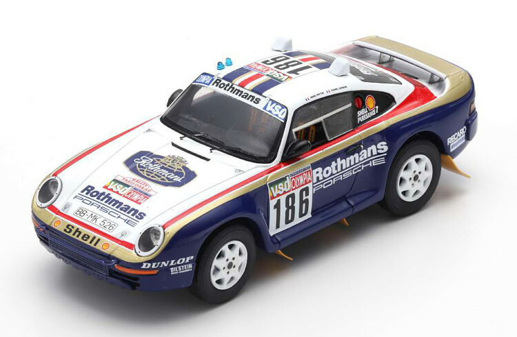 楽天市場】スパーク 1/43 ポルシェ 959 #187 パリダカールラリー