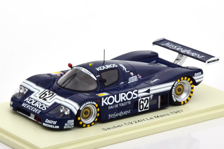 spark スパーク 1/43 ザウバーメルセデス C9 楽天市場】スパーク 1/43 メルセデス・ベンツ ザウバー C9 #61 ル