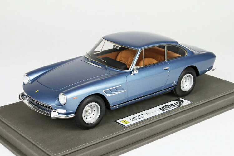 ミニカー　1/18 Ferrari 330 GT 2+2 Open Roof Personal Car John Lennon ケース付 [BBR1834V] Ferrari 330 GT 2+2 S N 7161 GT Blue Metallic Personal Car of