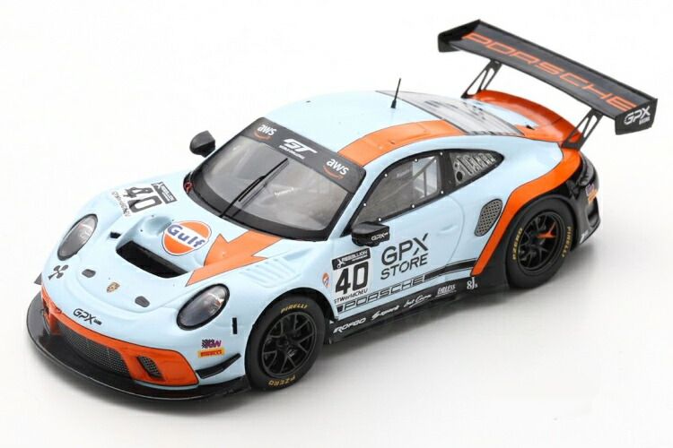 絶版　1/43 スパーク　ポルシェ　GT3 R GPX Racing 特別仕様 楽天市場】スパーク 1/43 ポルシェ 911 GT3 R GPX レーシング