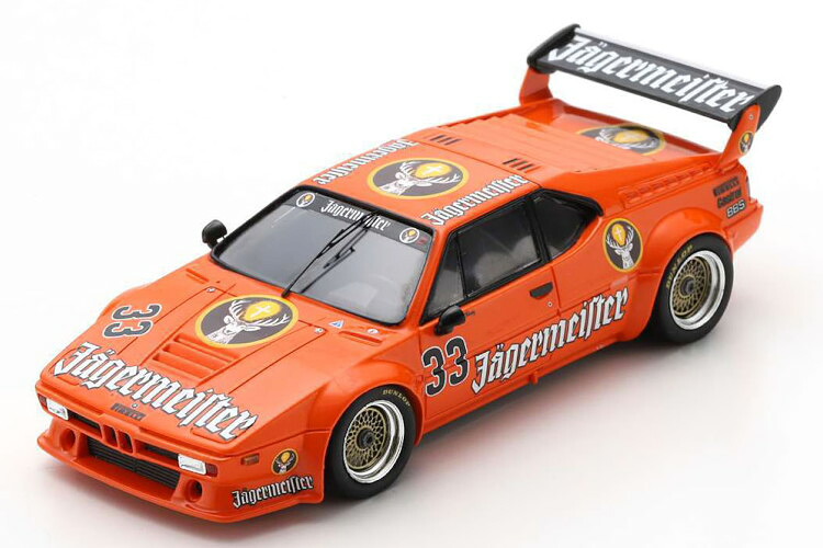スパーク 1/43 BMW M1 #33 DRM ノリスリンク 1982 イエガーマイスター 800台限定 Spark 1:43 BMW M1 #33 DRM Norisring 1982 Jaegermeister Limited Edition 800 pcs｜Reowide モデルカー カタログ SHOP