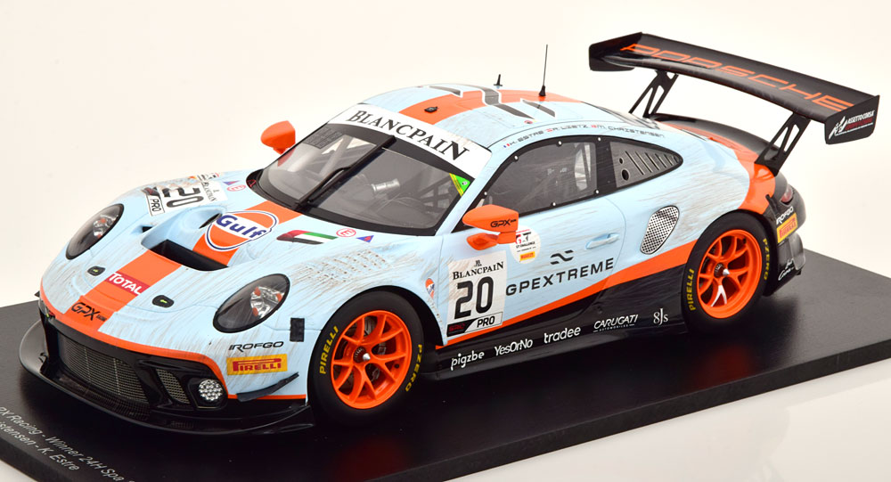 期間限定 最安値挑戦 ミニカー トイカー Look Dirt Gulf 19 Spa 24h Winner R Gt3 911 Porsche 1 18 Spark 300台限定 ダーティーバージョン ガルフ 19 スパ24時間 優勝 R Gt3 911 ポルシェ 1 18 スパーク Limited Pcs 300 Edition Dgb Gov Bf