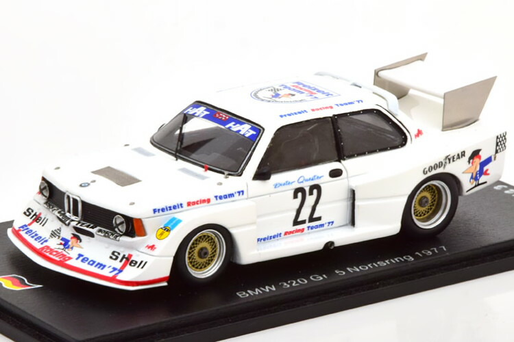 楽天市場】スパーク 1/43 BMW 320 ターボ Gr.5 #59 DRM ニュルブルク