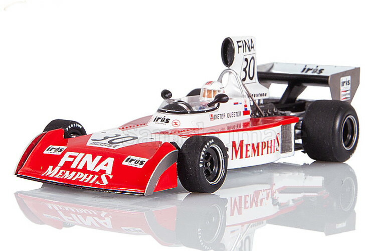 スパーク 1/43 サーティース TS16 F1 コスワース メンフィス 9° オーストラリアGP 1974 ディーター・クエスター 300台限定 Spark 1:43 Surtees TS16 F1 Cosworth Memphis 9° Austrian GP 1974 Dieter Quester limited edition of 300 pieces