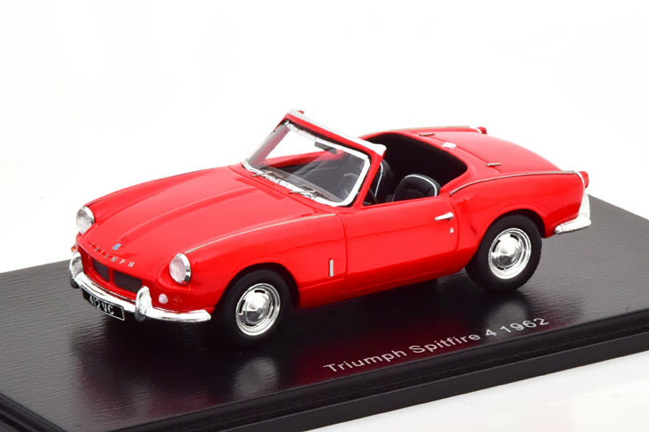 スパーク 1/43 トライアンフ スピットファイア 4 1962 レッド Spark 1:43 Triumph Spitfire 4 1962 red｜Reowide モデルカー カタログ SHOP