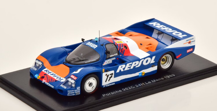 スパーク 1/43 ポルシェ 962C #9 LM 1989 伊太利屋 楽天市場】スパーク 1/43 ポルシェ 962C #9 富士 1989 伊太利屋