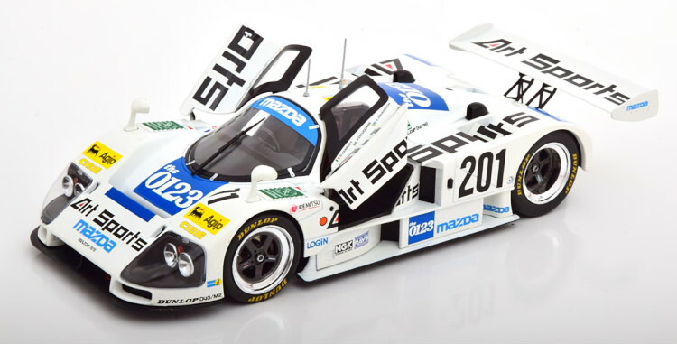 楽天市場】スパーク 1/18 マツダ 787B 優勝 ル・マン24時間 1991
