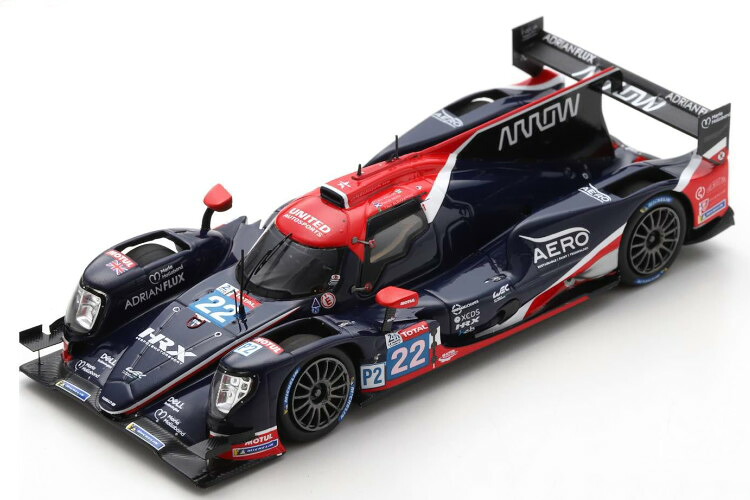 スパーク 1/43 オレカ 07 ギブソン #22 ユナイテッド・オートスポーツ 優勝 LMP2 クラス ル・マン24時間 2020 フェリペ・アルブケルケ Spark 1:43 Oreca 07 GIBSON NO 22 UNITED AUTOSPORTS WINNER LMP2 CLASS 24H LE MANS 2020 F. ALBUQUERQUE P. DI RESTA P. HANSON