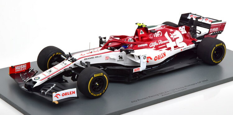 スパーク 1 18 アルファロメオ C39 トルコGP 500th レース ザウバー 2020 ジョヴィナッツィ Spark 1:18 Alfa Romeo C39 GP Turkey 500th race Sauber 2020 Giovinazzi