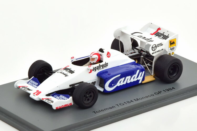 【ミニチャンプス　トールマンハートTG184 A.セナ1/18】 MINICHAMPS 1/18 - TOLEMAN - HART TG184 Dirty Version - 2nd