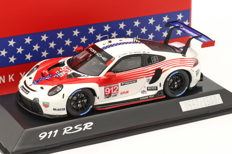 楽天市場】スパーク 1/43 ポルシェ 911 RSR 12時間 セブリング