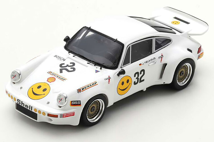 スパーク 1/43 ポルシェ 911 カレラ RSR #32 1000km ニュルブルクリンク 1976 500台限定Spark 1:43 Porsche 911 Carrera RSR No 32 1000km Nuerburgring 1976 Neuhaus Barth Limited Edition 500 pcs｜Reowide モデルカー カタログ SHOP