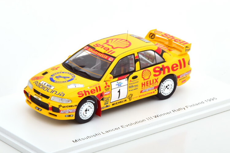 1999年 ラリー モナコ 優勝車 ランエボ マキネン 限定 1/43 ミニカー 1999年 ラリー モナコ 優勝車 ランエボ マキネン 限定 1/43