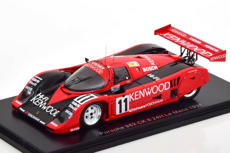 スパーク 1/43 ポルシェ 962C #9 LM 1989 伊太利屋 2024年最新海外 スパーク 1/43 ポルシェ 962C #9 LM 1989 伊太利