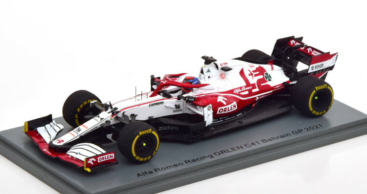 アルファロメオF1c41ミニカー1/18キミライコネン　ラストラン アルファロメオF1c41ミニカー1/18キミライコネン ラストラン