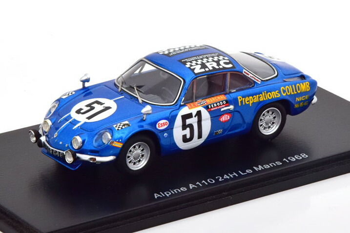 RENAULT ALPINE A110 n°61 24h le mans 1968 trofeu 1/43 EUR 37,99 - FR