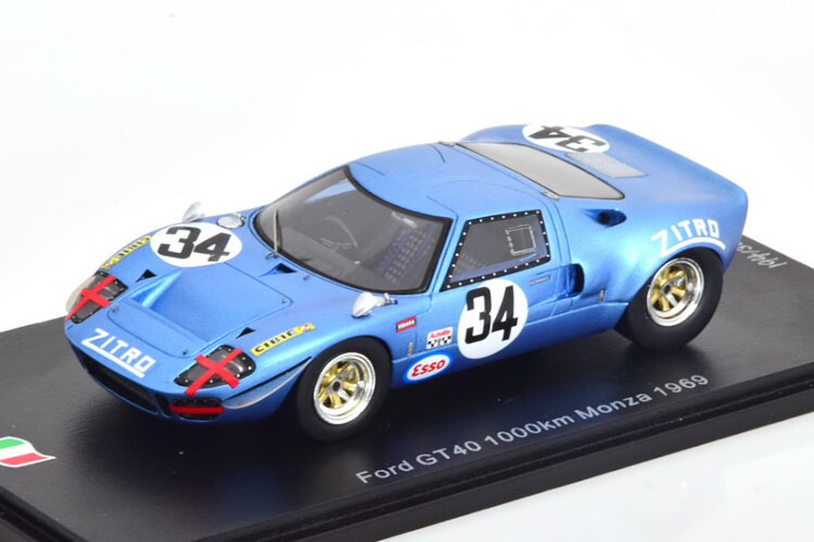 楽天市場】スパーク 1/43 フォード GT40 MK 2 #2 ル・マン24時間レース