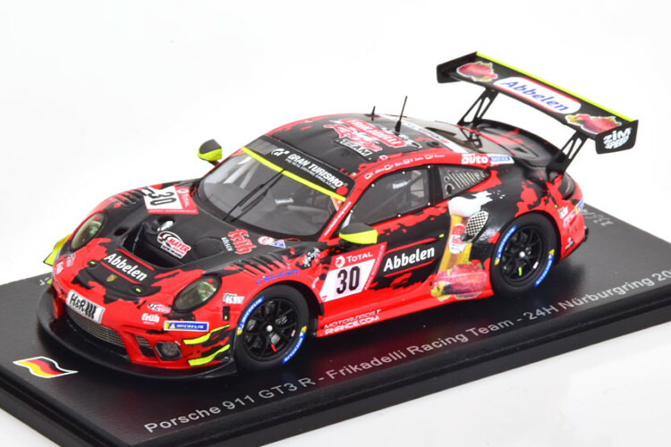 楽天市場】スパーク 1/43 ポルシェ 911 GT3 R #918 24時間 スパ 2020
