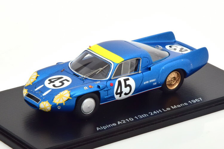 スパーク 1/43 アルピーヌ ルノー A220 1968 ル・マン24時間 Amazon | アシェット ル・マン 24時間レース カーコレクション RENAULT