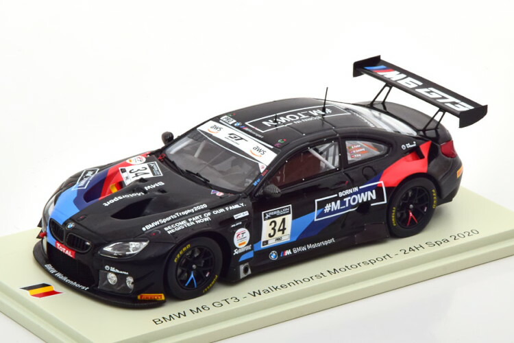 【Spark】BMW M6 GT3 2019 バサースト12時間 Spark 1:43 BMW M6 GT3 #19 24h Nürburgring 2017 Schubert