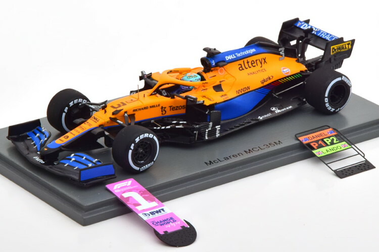 スパーク1/43 マクラーレンMCL35M L.ノリス　2021アブダビ ミニチャンプス 1/43 マクラーレン MCL35M L.ノリス アブダビGP