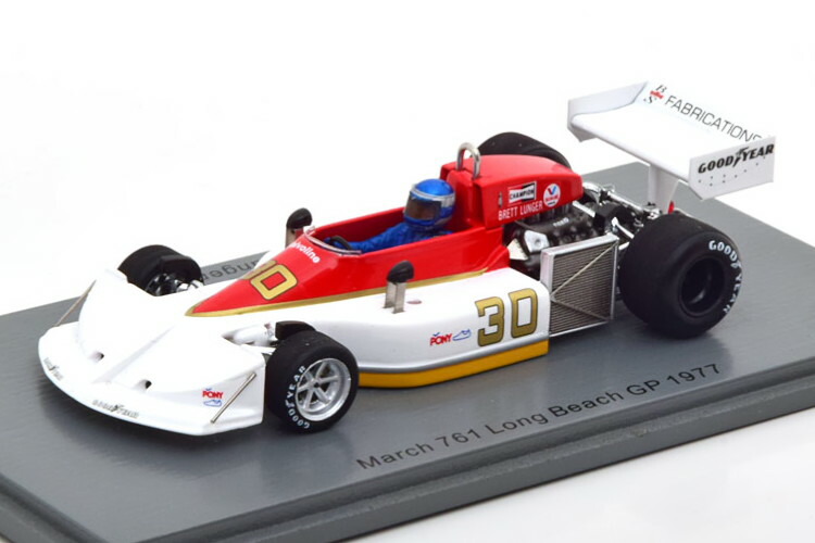 スパーク 1/43 マーチ 761 ロングビーチ USA GP 1977 Spark 1:43 March 761 GP Long Beach USA 1977 Lunger 15,246円