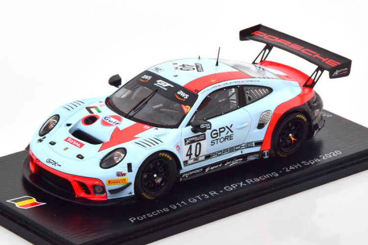 楽天市場】スパーク 1/43 ポルシェ 911 GT3 R #56 24時間 スパ