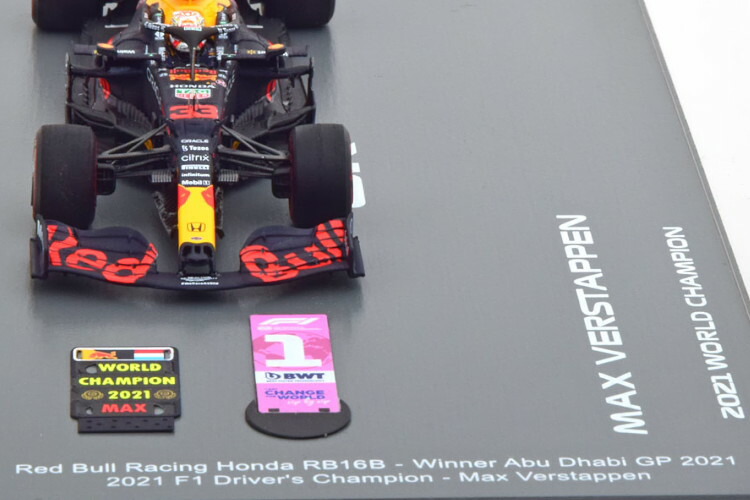 おもちゃ スパーク 1/43 レッドブル RB16B フェルスタッペン アブダビ