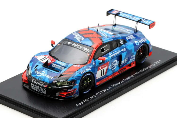 楽天市場】スパーク 1/43 アウディ R8 LMS 優勝 R8 LMSカップ