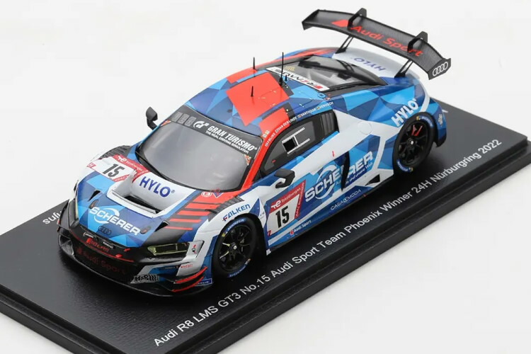 ターマックワークス 1/43 アウディ R8 LMS 24H ニュルブルクリンク スパーク 1/43 アウディ R8 LMS GT3 Evo II 