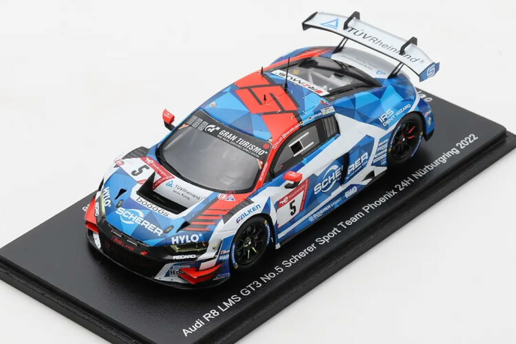 アウディTT RS ニュルブルクリンク2015 スパーク製1/43 1/43 スパーク SG306 アウディ TT RS-LMS Engineering