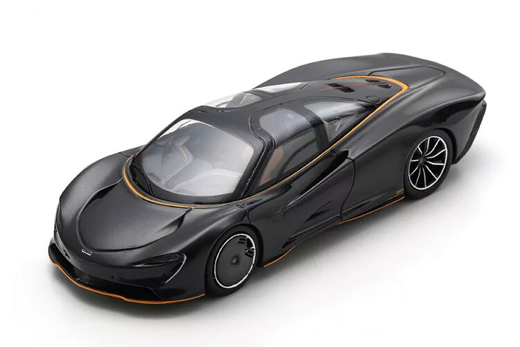 スパーク 1/43 マクラーレン スピードテール 2019 ブラックメタリック Spark 1:43 McLaren Speedtail 2019 black metallic