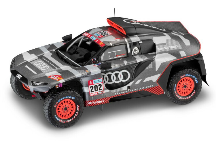 スパーク 1/43 アウディ RS Q イートロン #202 ダカールラリー 2022 サインツ Spark 1:43 Audi RS Q e-tron #202 rally dakar 2022 Sainz Cruz