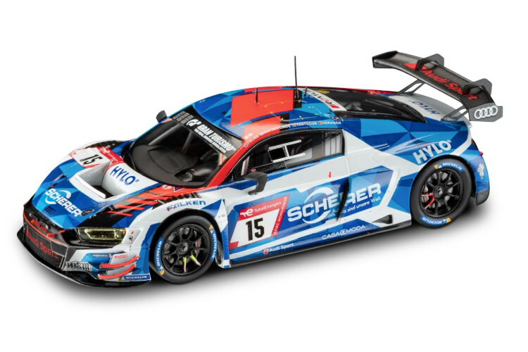 ぴかぴか光る 1:43 アウディ R8 LMS GT3 #15 勝ちえる 24h ニュルブルクリンク 2022Spark 1:43 Audi R8 LMS GT3 Audi Sport Team Ph・・nix #15 winner 24h N・・rburgring 2022