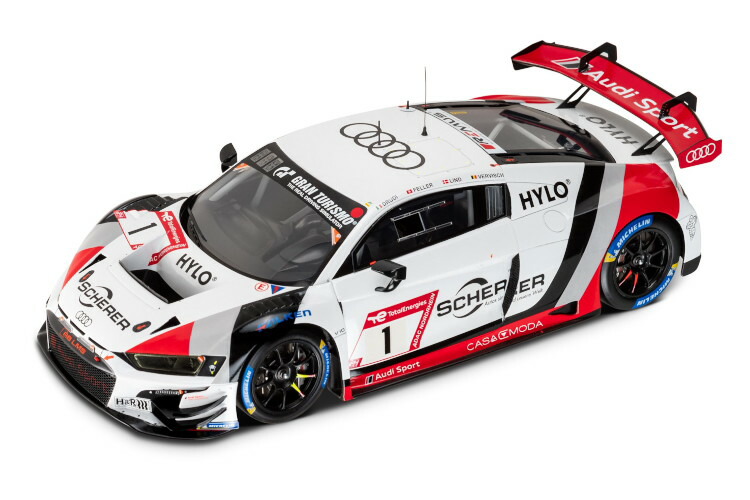 ぴかぴか光る 1/18 アウディ R8 LMS GT3 エボ 2 #1 ニュルブルクリンク24第四次元 2023 アウディスポーツチーム シェラーPHX フレデリック ヴェルビッシュ/マッタ ドゥルディ/リカルド フェラー/デニス リンドSpark 1:18 Audi R8 LMS GT3 Evo II #1 24h Nurburgring 2023