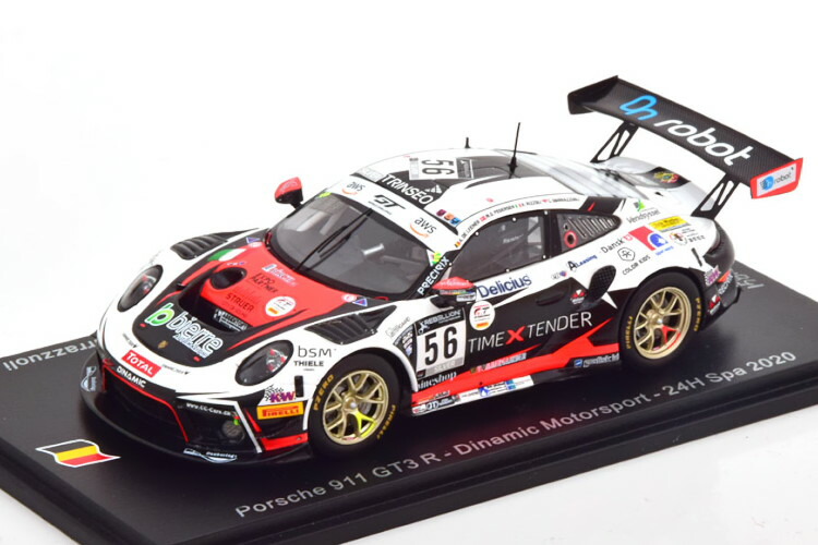 絶版　1/43 スパーク　ポルシェ　GT3 R GPX Racing 特別仕様 スパーク 1/43 ポルシェ GT3R GPXレーシング 2020 GTヨーロッパ