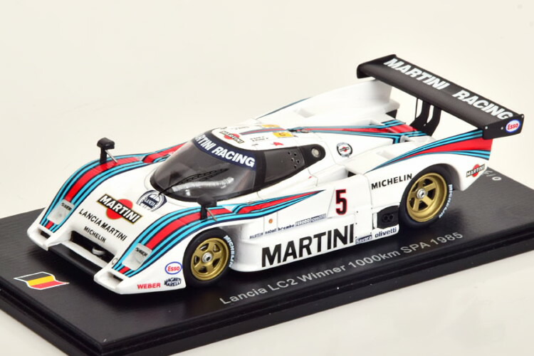 1/18 スパーク⭐️ランチァ　  martini マルティーニ　カラー✨‼️ スパーク 1/18 ランチア マルティニ GR6 1982 ルマン24H #50 P
