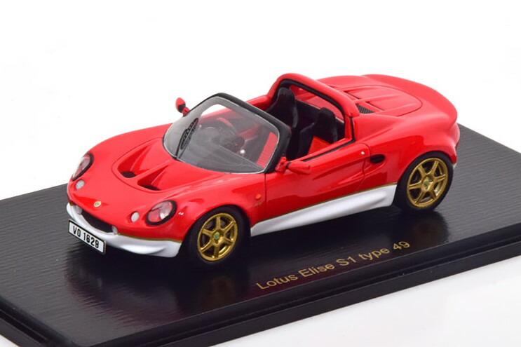 IXO 1/43 ロータス エキシージ S 2006モデルカー 赤 注目の 1/43 IXO ロータス ミニカー 赤 2006モデルカー S