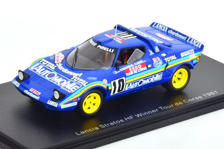 特価 RACING43 (1/43) ランチア Storatos 楽天市場】スパーク 1/43 ランチア ストラトス HF 優勝 ジロ・デ
