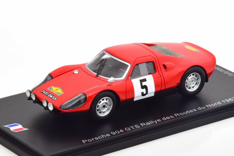 楽天市場】スパーク 1/43 ポルシェ 904 カレラ GTS #163 ラリー