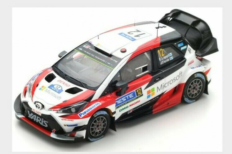 楽天市場】スパーク 1/43 トヨタ ヤリス WRC スウェーデン ラリー 優勝