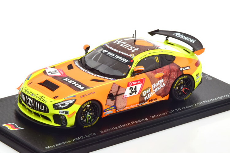 楽天市場】スパーク 1/43 メルセデス・ベンツ AMG GT3 #3 ニュルブルク
