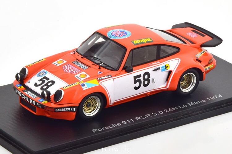 スパーク 1/43 ポルシェ911RSR No.91 2018 ルマン24時間 ポルシェ 911 (タイプ991) RSR 2018 ル・マン 24時間レース カー