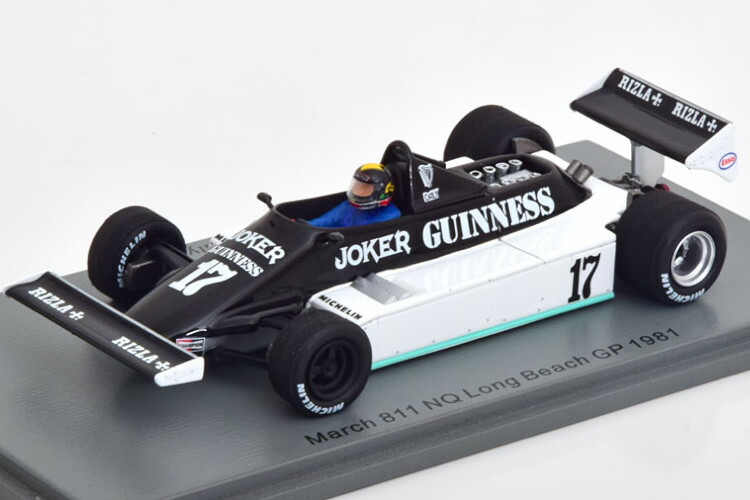 スパーク 1/43 マーチ 811 1981年 イギリスGP デレック デイリー