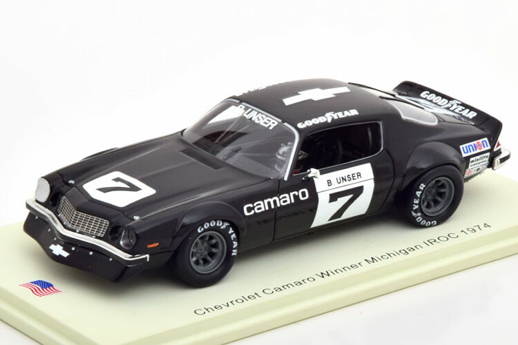 楽天市場】スパーク 1/43 シボレー カマロ #9 デイトナ IROC